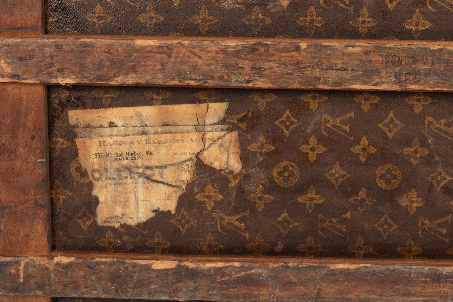 Bertha Palmer's Louis Vuitton Trunk, Late 19th Century