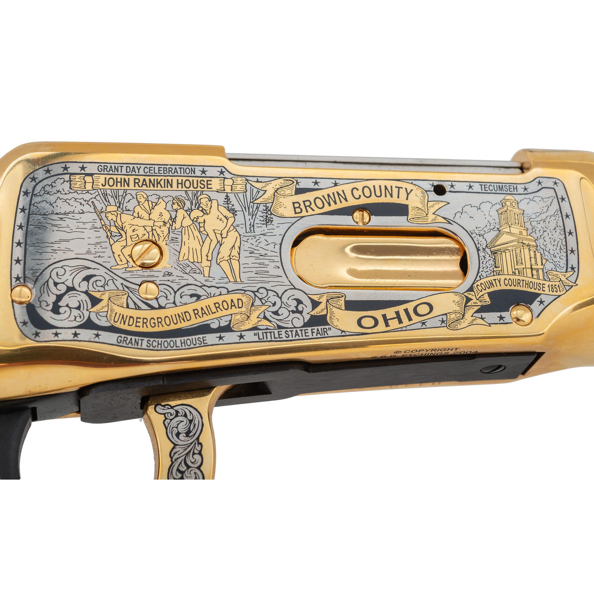 * Winchester Model 9410 Brown County Ohio Tribute Rifle