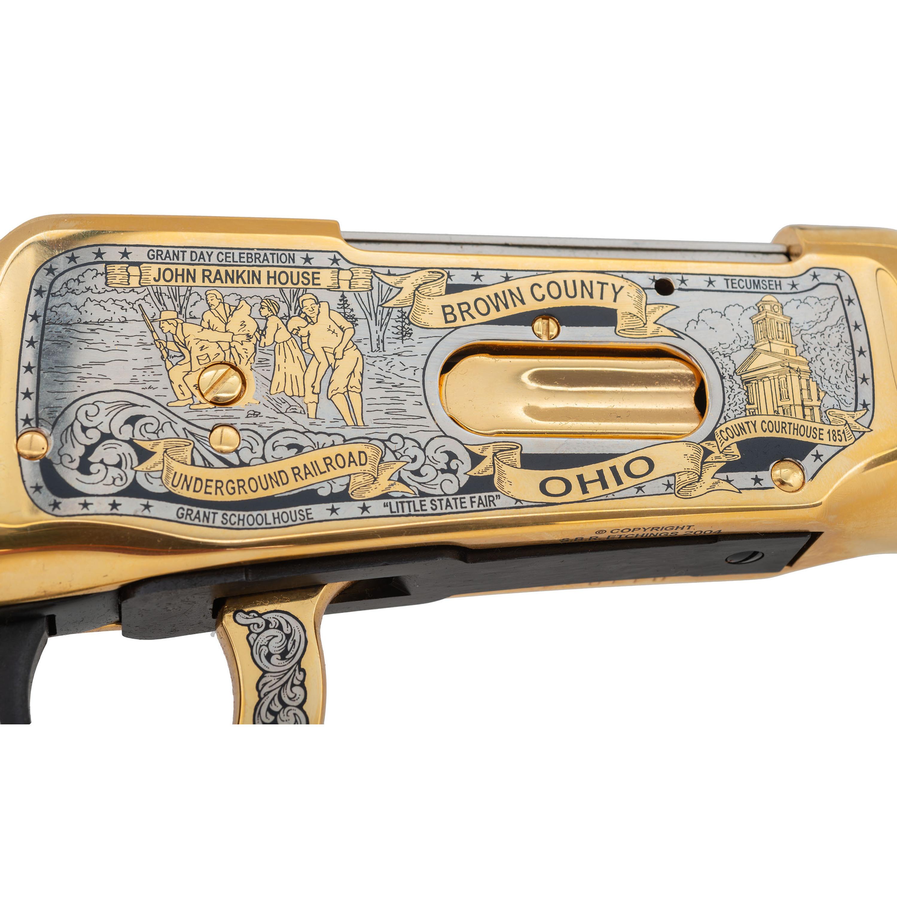 * Winchester Model 9410 Brown County Ohio Tribute Rifle
