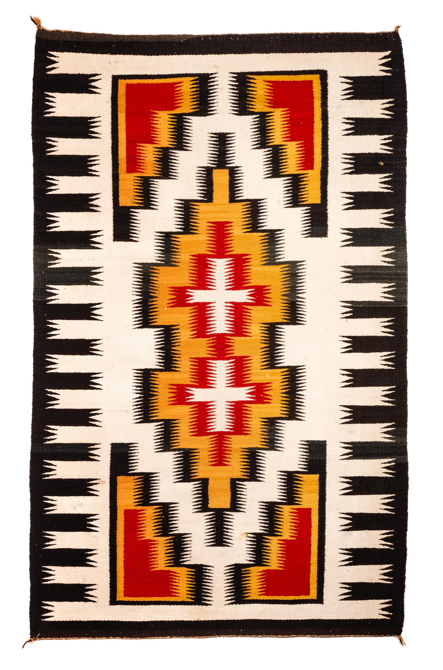 Group of Three Navajo Rugs