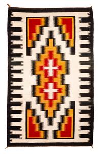 Group of Three Navajo Rugs