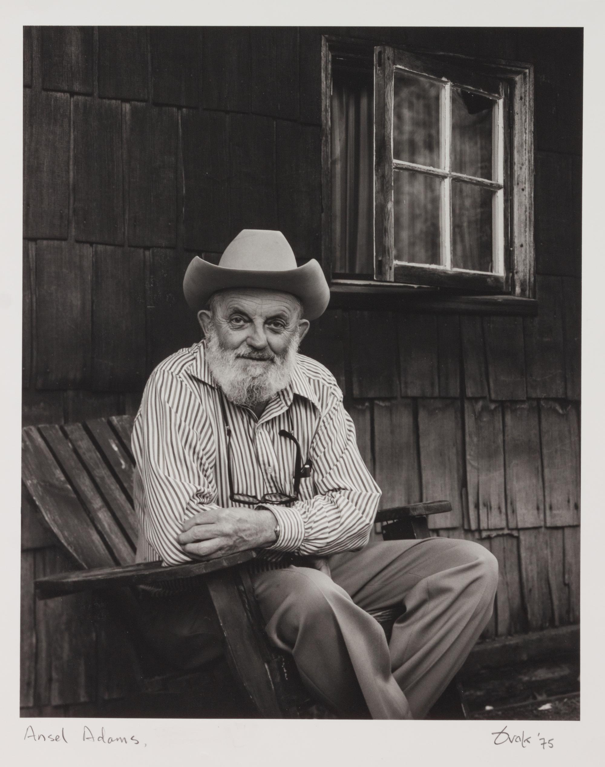 Portrait of Ansel Adams