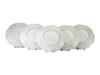 Twelve Vienna Porcelain Reticulated Dinner Plates
