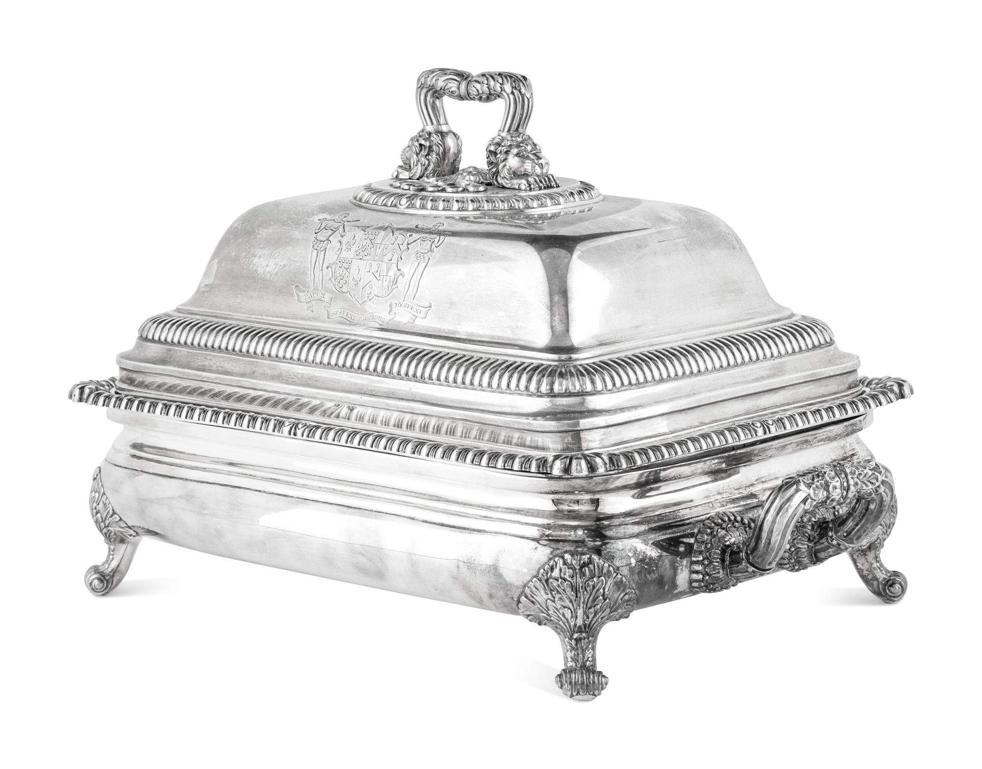A Paul Storr Silver Covered Entrée Dish