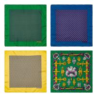Four Hermès Scarves
