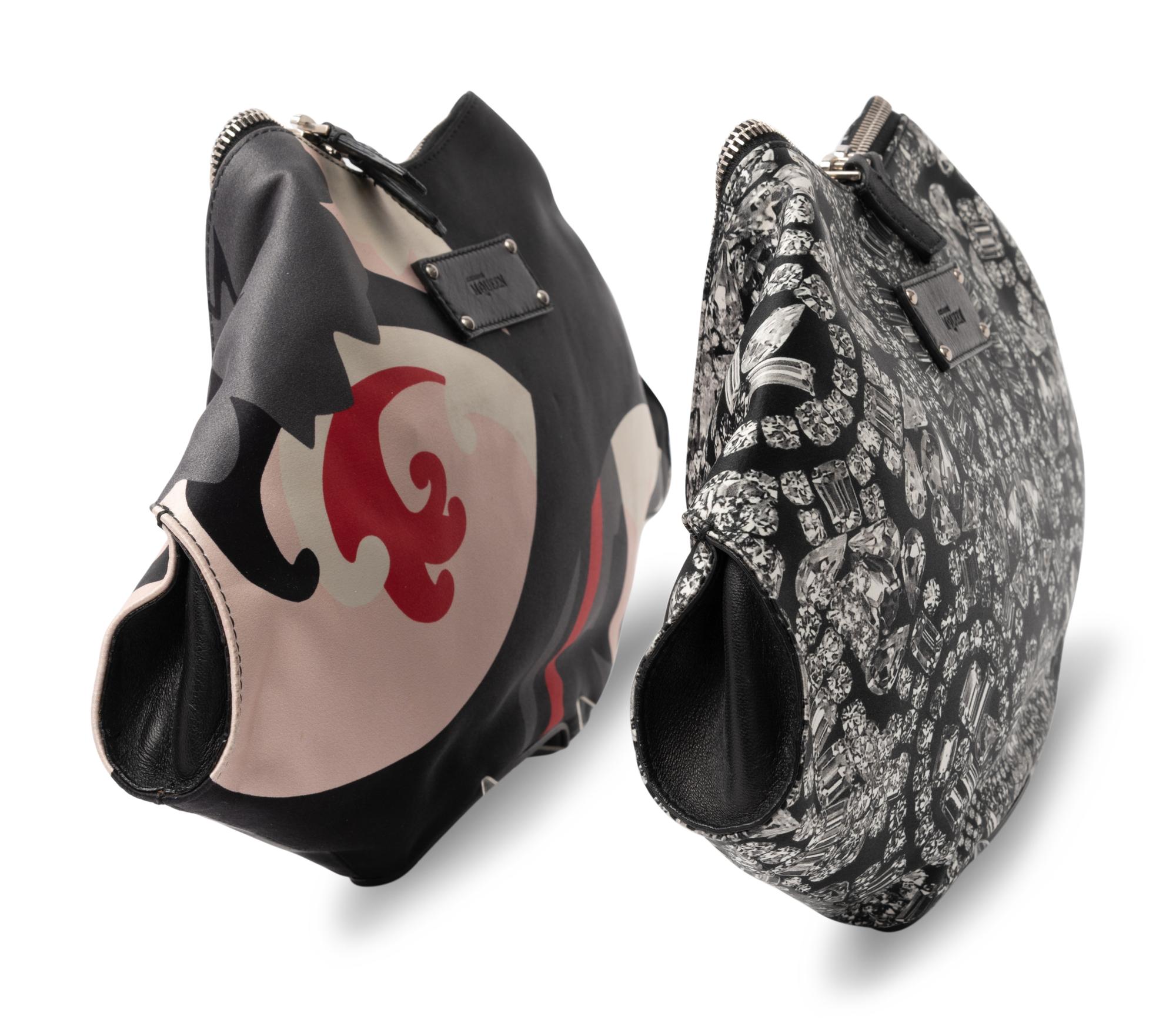 Two Alexander McQueen Bags and One Lanvin Scarf, 2000-10s