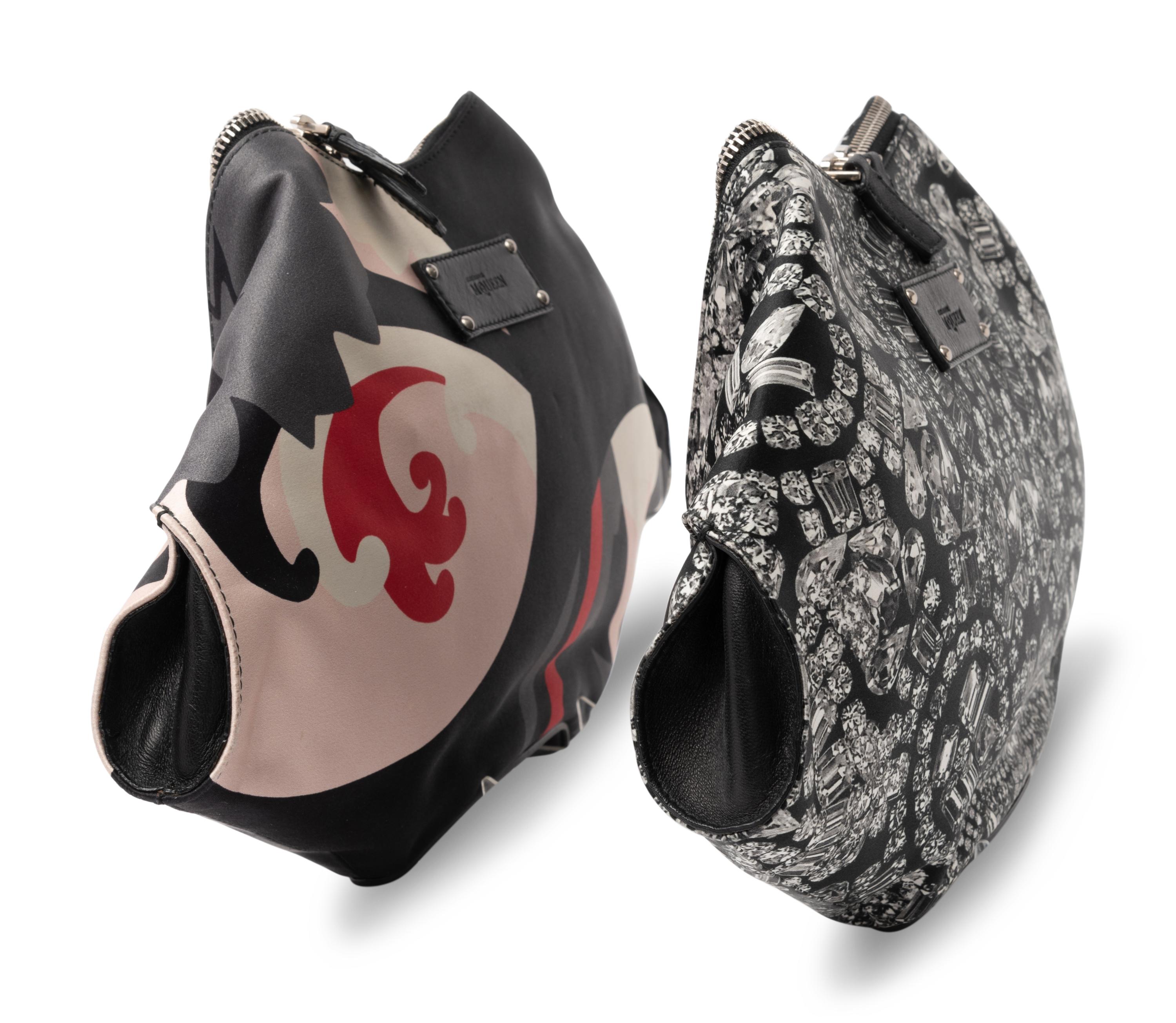 Two Alexander McQueen Bags and One Lanvin Scarf, 2000-10s