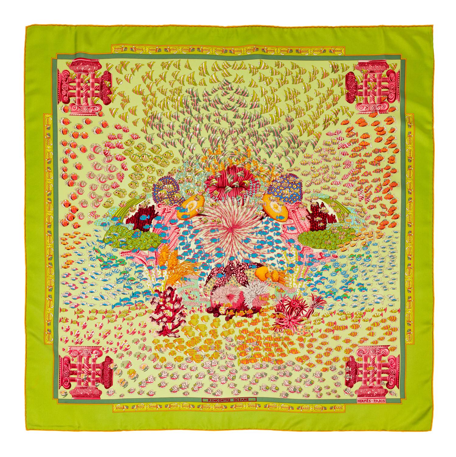 Hermès 90cm Silk Scarf