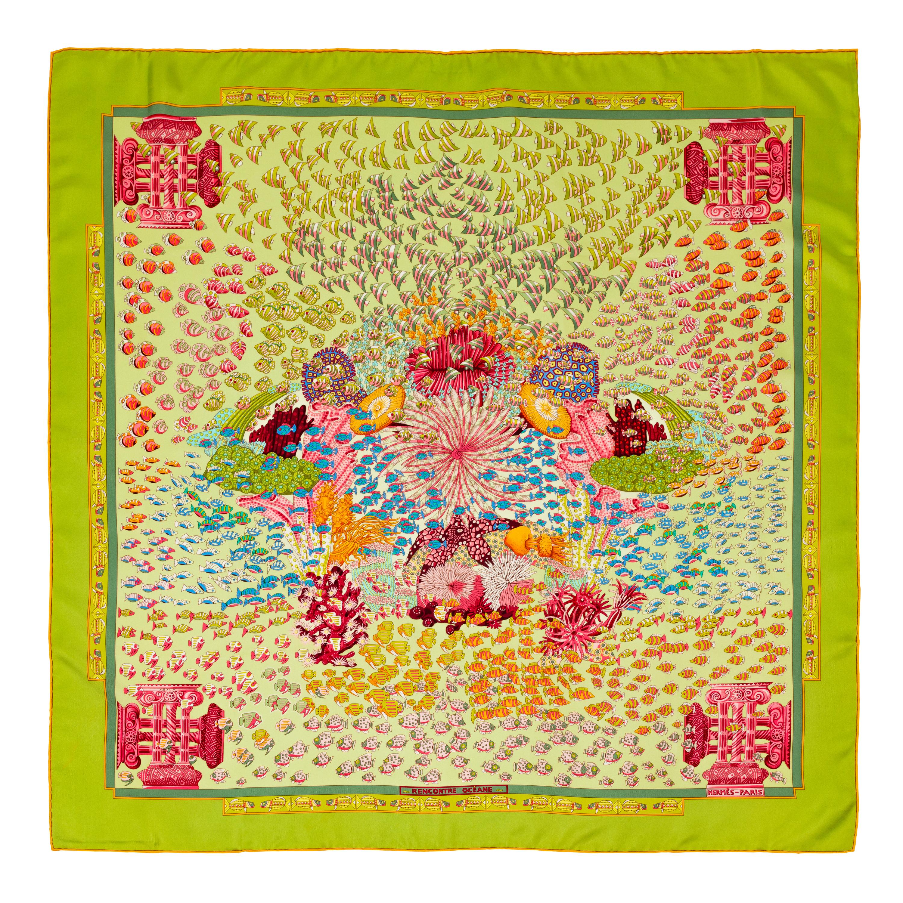 Hermès 90cm Silk Scarf