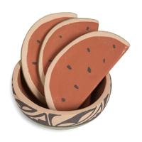 Pottery Koshare with Watermelon