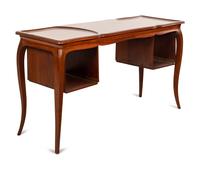 A Pair of Louis XV Mahogany Writing Tables