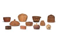 Tlingit and Alaskan Trinket Baskets, PLUS