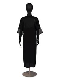 Geoffrey Beene Silk Semi-Sheer Dress