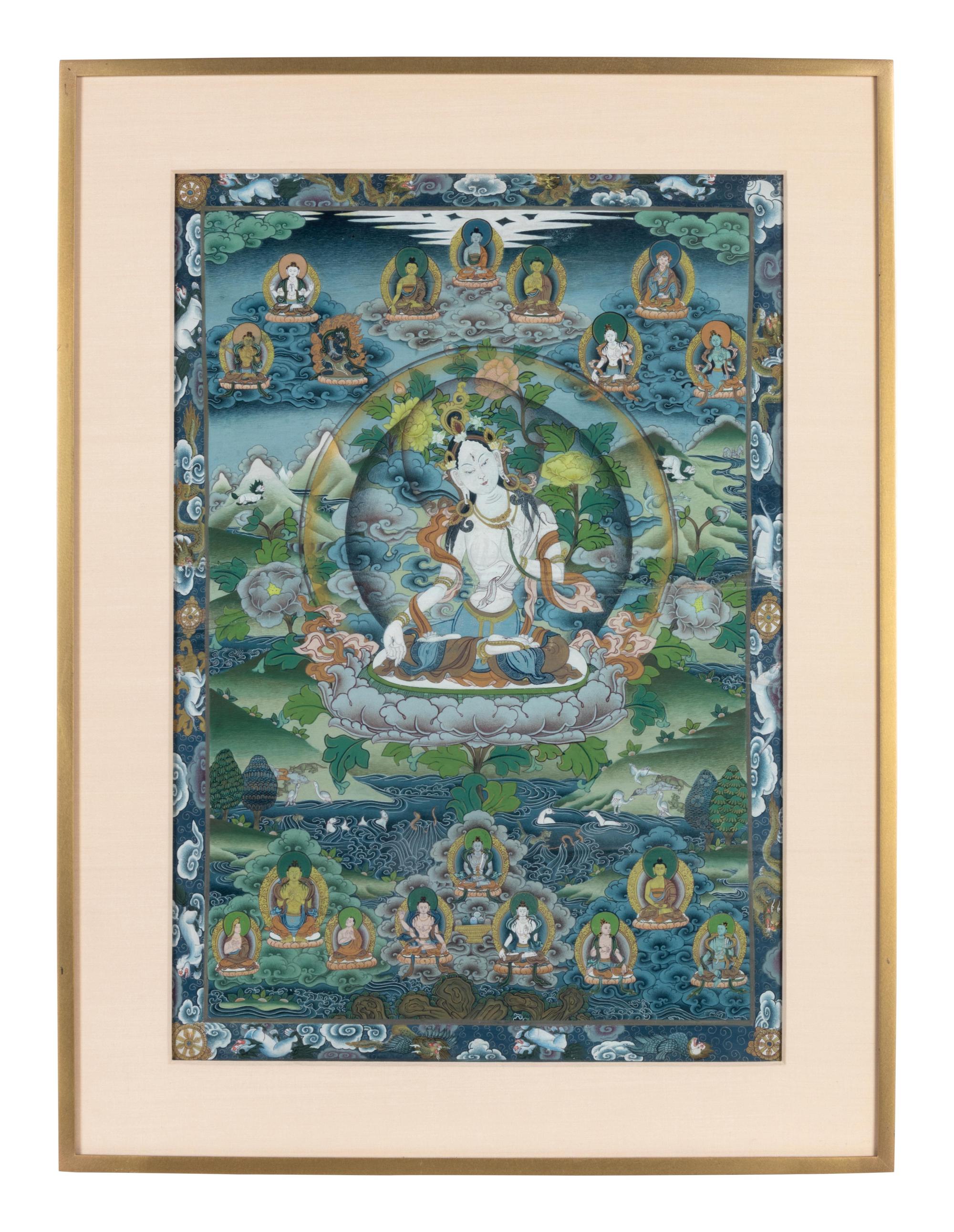 A Tibetan Thangka (ETA #292)