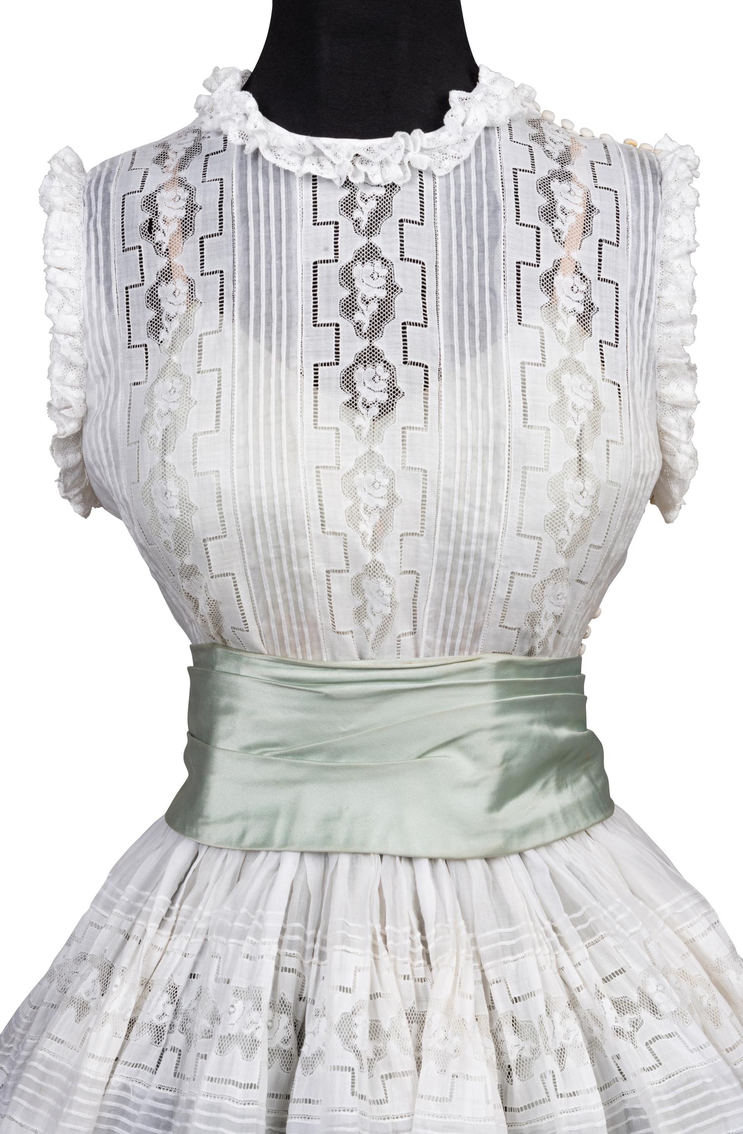 Two Anne Fogarty Dresses and One Traina-Norell Dress, 1950-60s