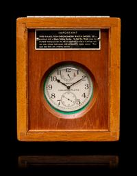 A Model 22 U.S. Navy Deck Chronometer Watch, Hamilton, Circa 1943,