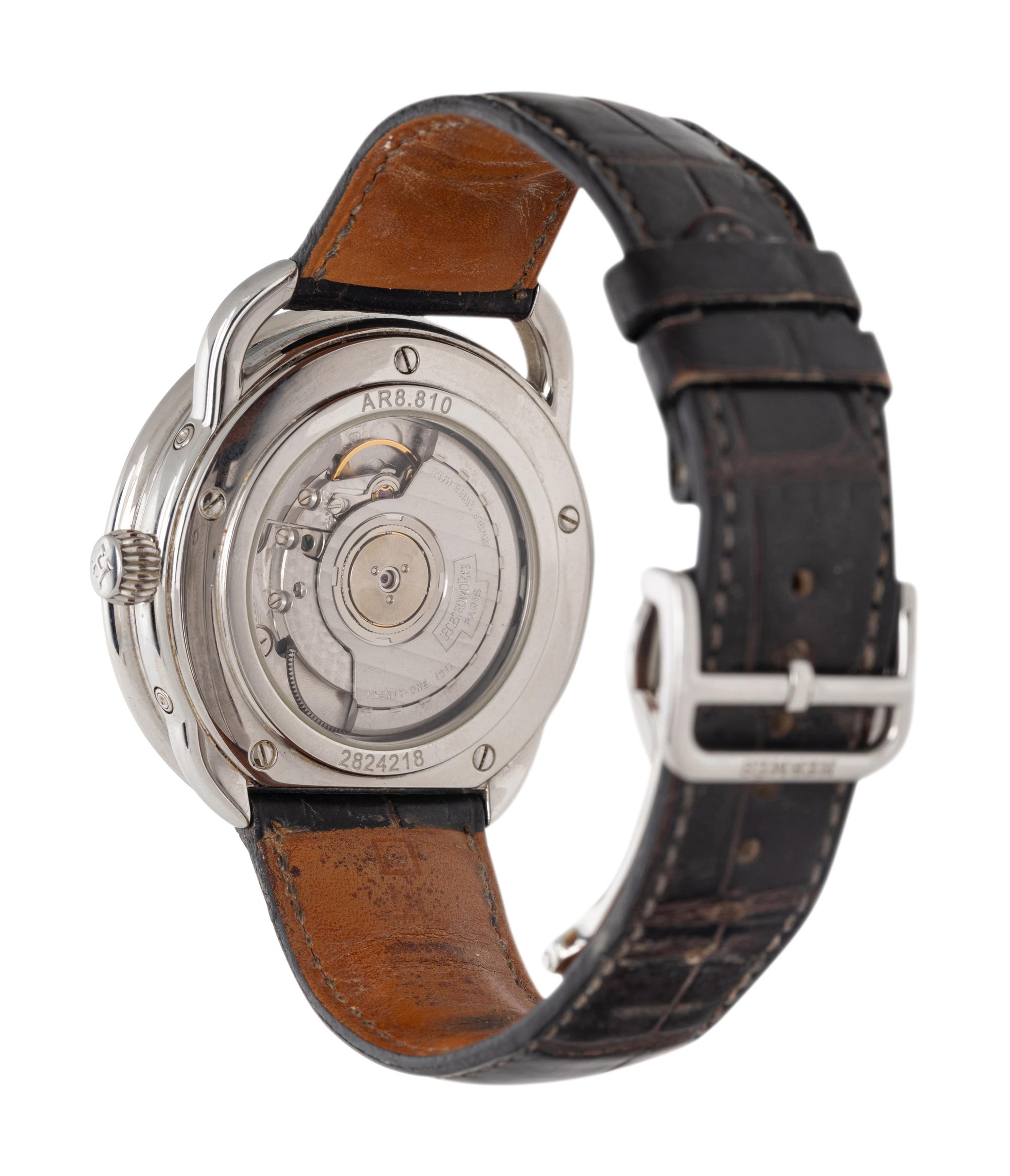 HERMÈS, REF. AR8.810 'ARCEAU' GRANDE LUNE WATCH