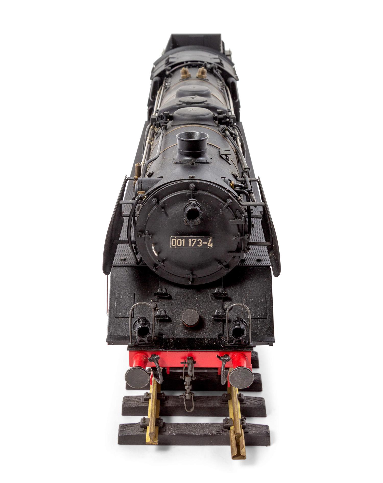 An Aster/Fulgurex Polychrome 1-Gauge DB 4-6-2 Locomotive and Tender