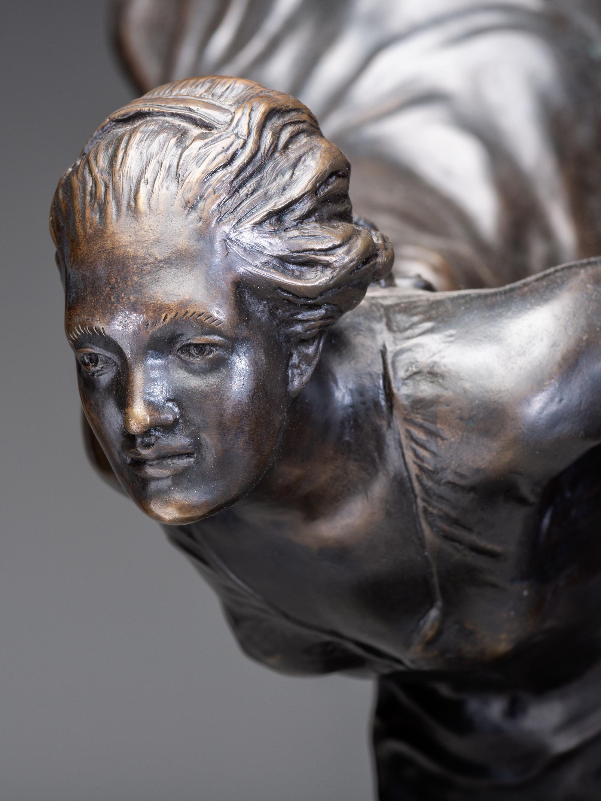 Spirit of Ecstasy with associated base
