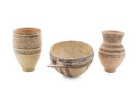 Three Cypriot Pottery Vessels