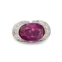 RUBY AND DIAMOND RING