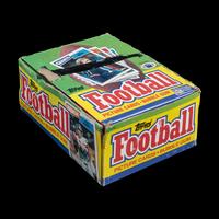 An Unopened Wax Box of 1987 Topps Football Cards