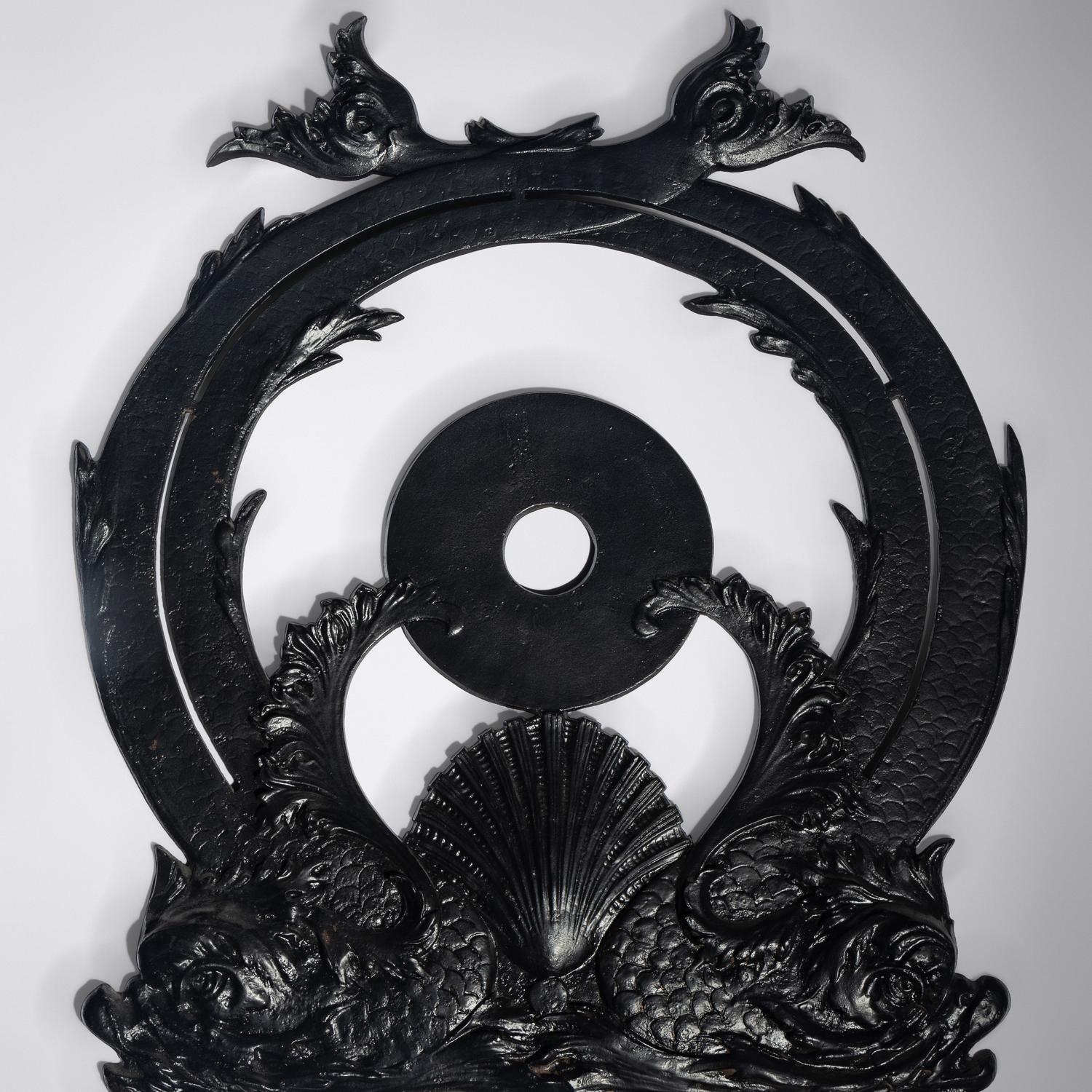 Elevator Floor Indicators, pair, from the Fisher Building, Chicago, c. 1895 D.H. Burnham & Co., USA