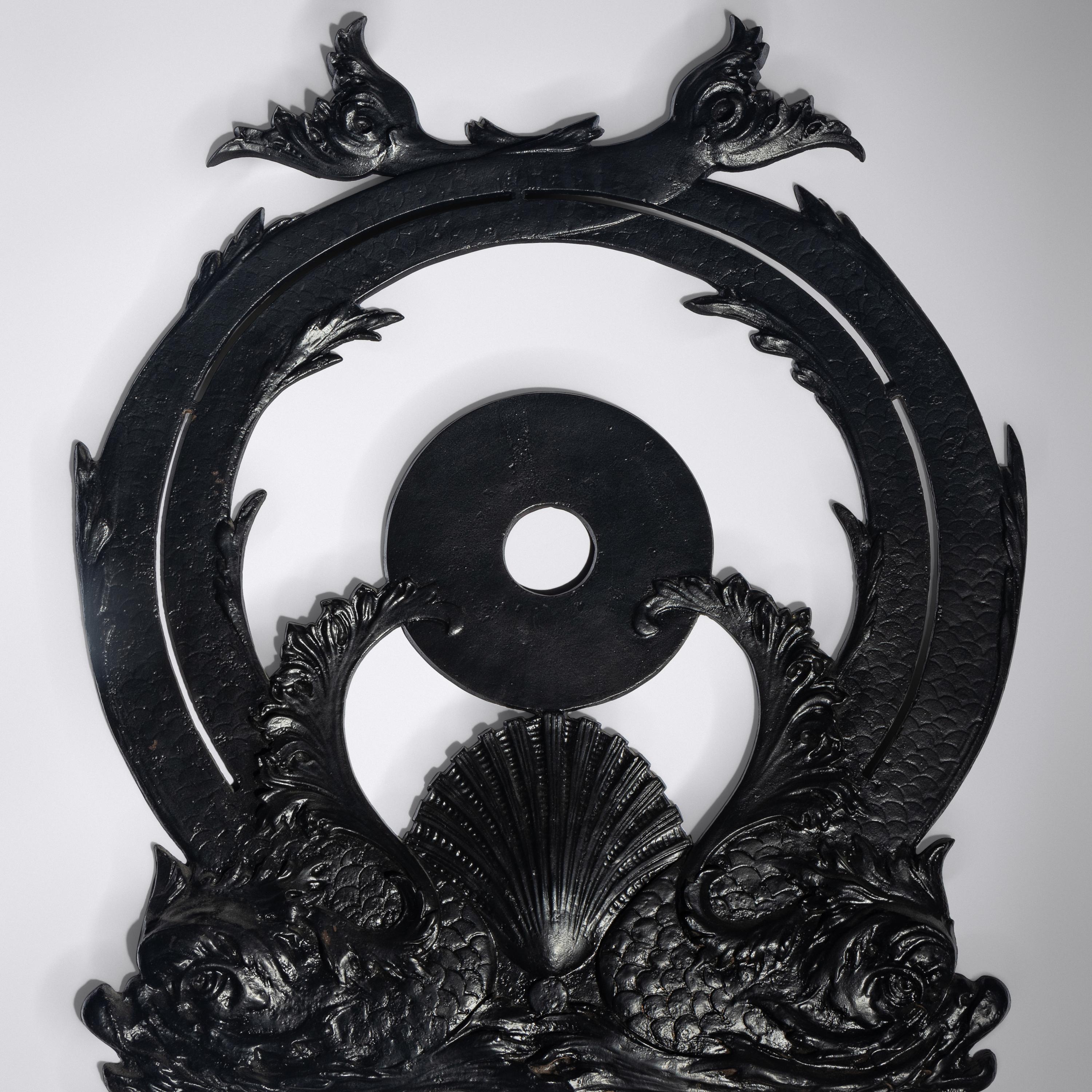 Elevator Floor Indicators, pair, from the Fisher Building, Chicago, c. 1895 D.H. Burnham & Co., USA