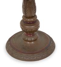 A Handel Reverse Painted Parrot Table Lamp