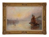 Harbour at Sunset, 1885