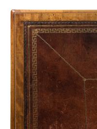 A Regency Mahogany and Kingwood Partner's Desk