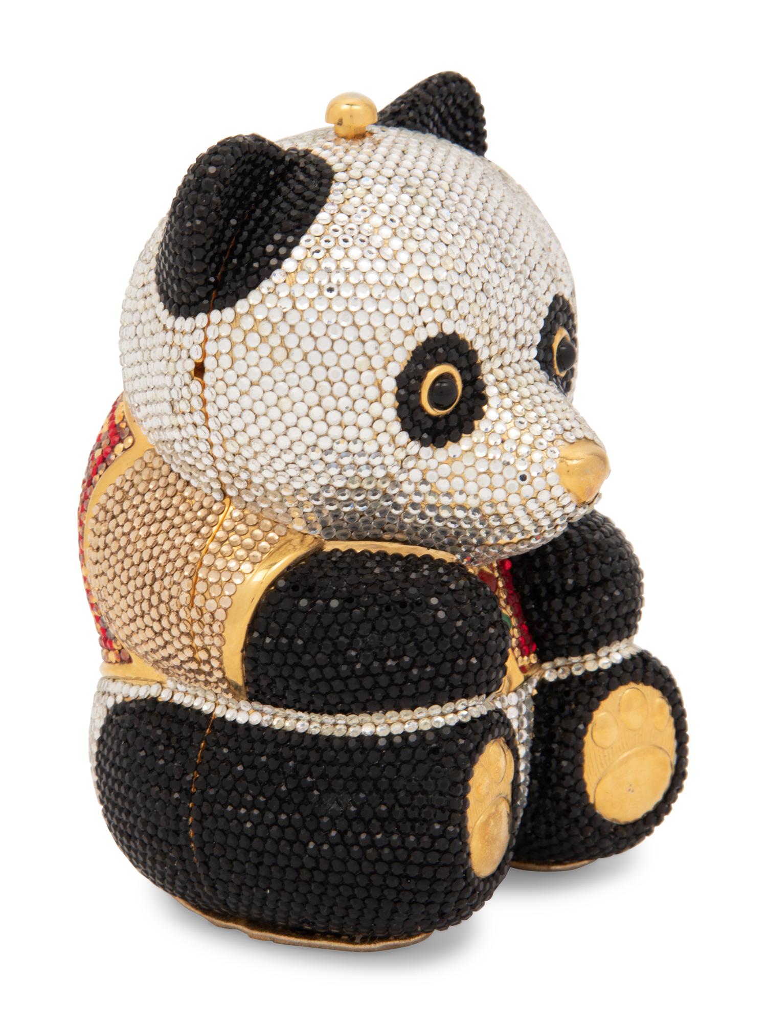 Judith Leiber Panda Minaudière