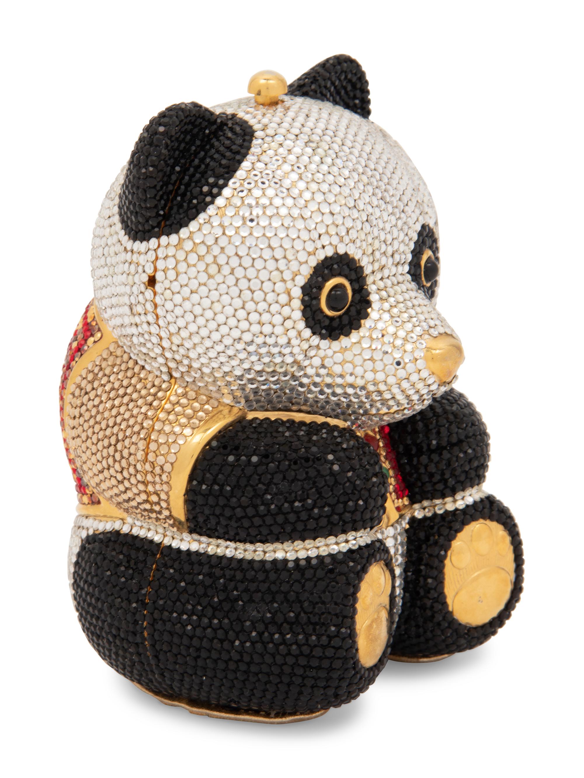 Judith Leiber Panda Minaudière