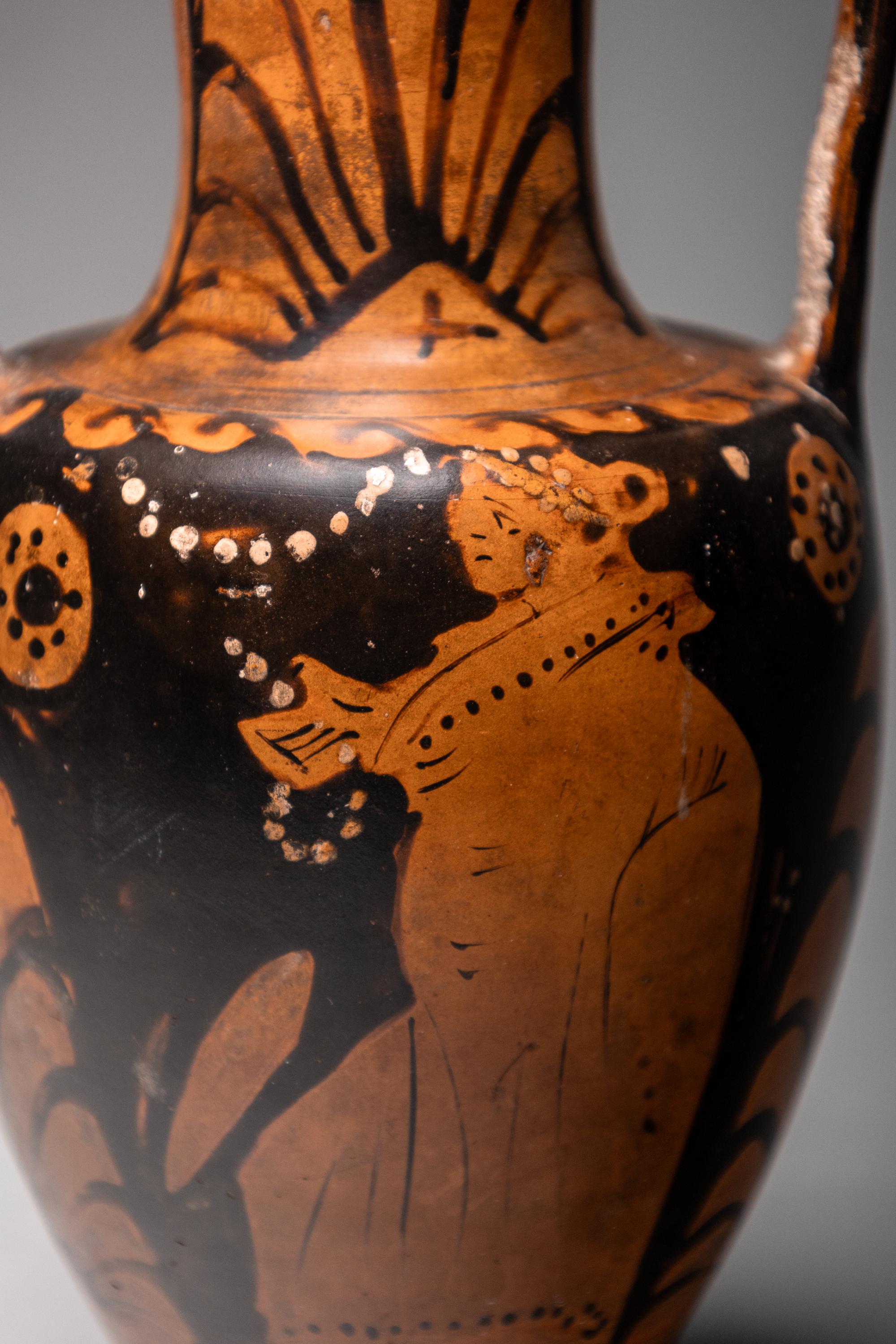 A Campanian Red-Figured Neck Amphora