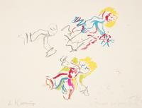 Willem de Kooning (American/Dutch, 1904-1997) — Composition for Lisa, 1984