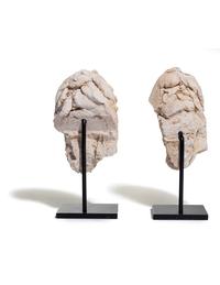 Two Palmyrene Stucco Masks