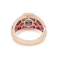 DIAMOND AND RUBY RING