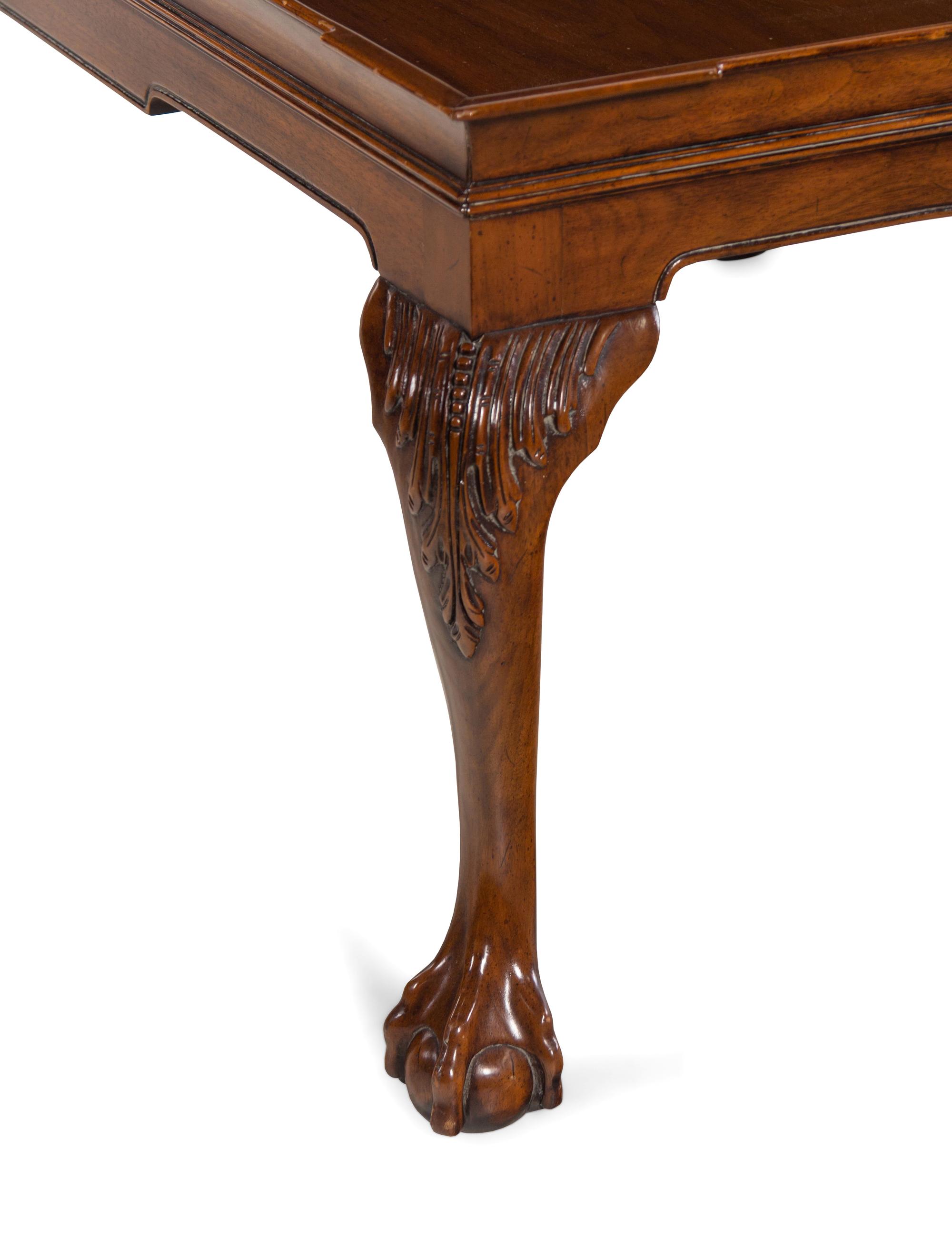 A Kittinger Georgian Style Mahogany Cocktail Table