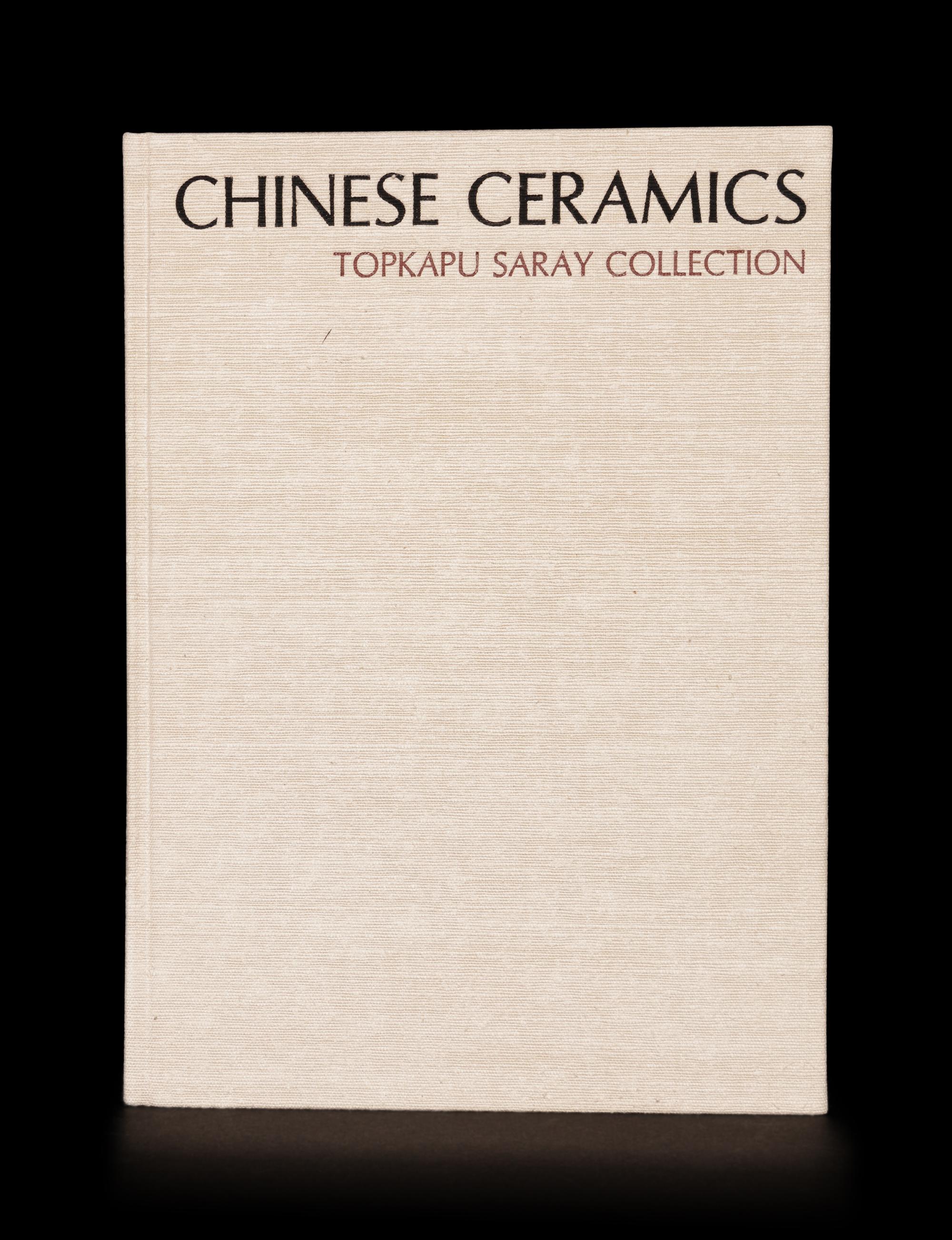 [COLLECTIONS — TOPKAPI SARAY] Two works about collections of Chinese ceramics in the Topkapi Saray collections, comprising: