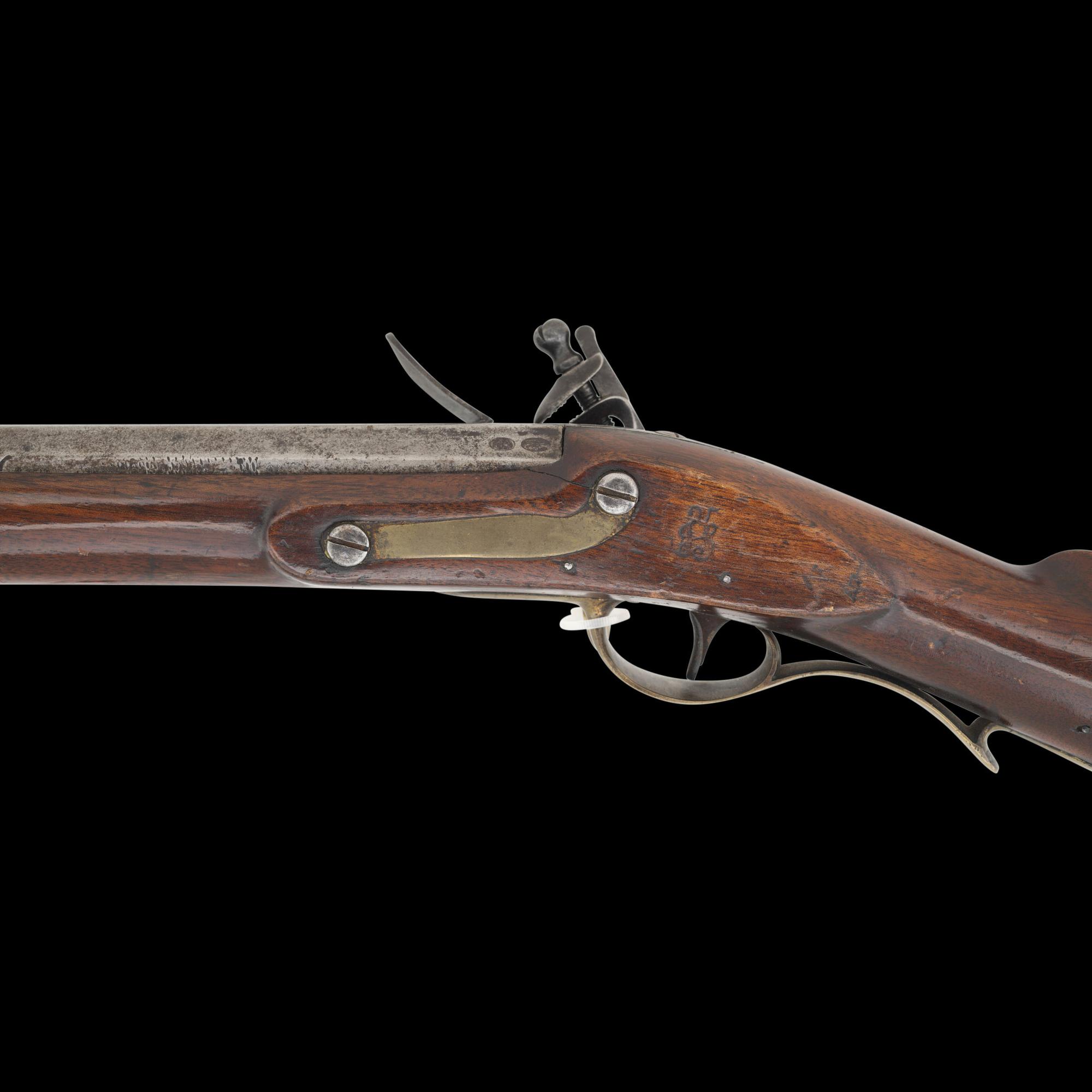 U.S. Model 1803 Harpers Ferry Transitional Rifle Dated 1816 in Original Flint