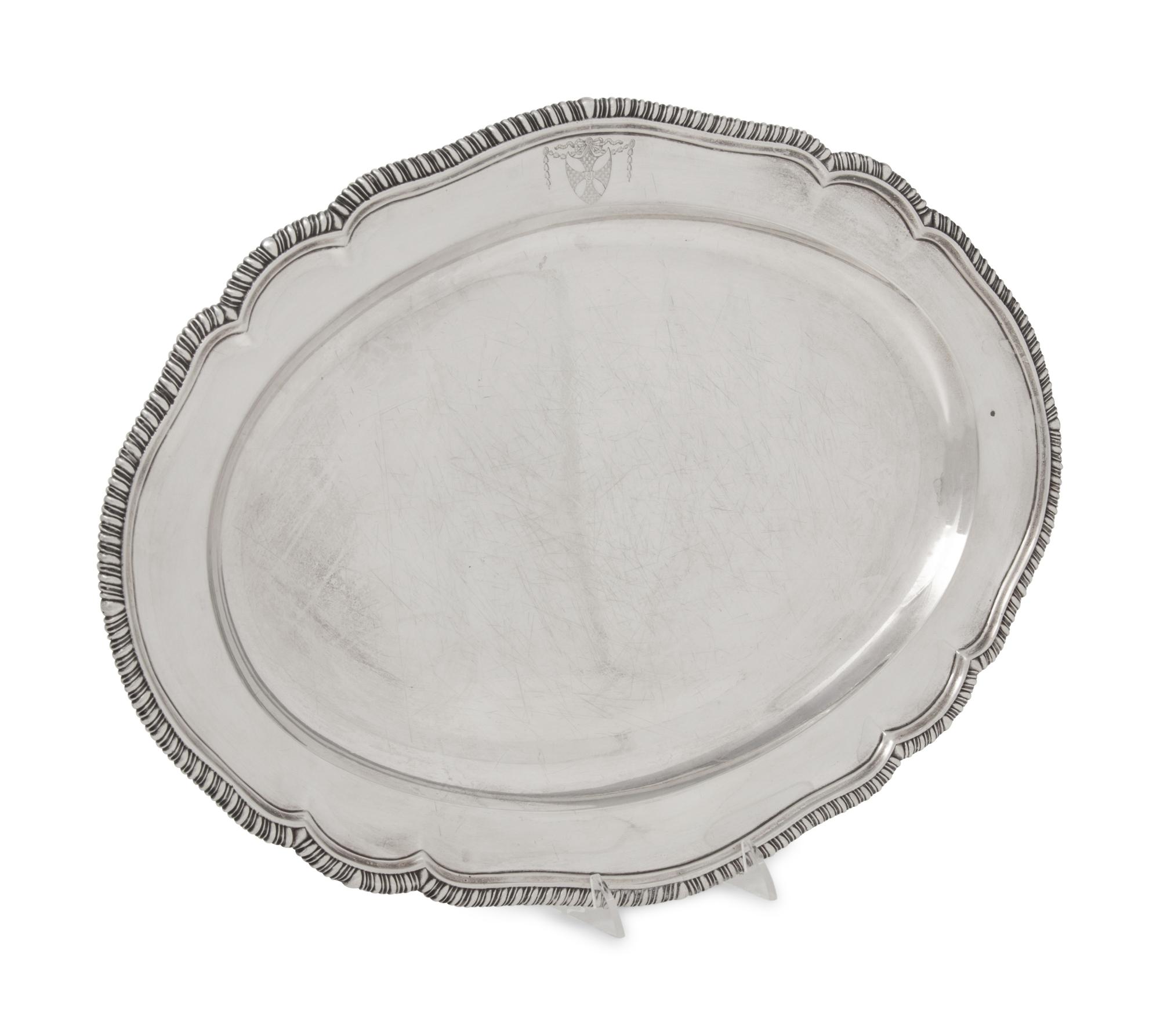 A George III Silver Serving Dish