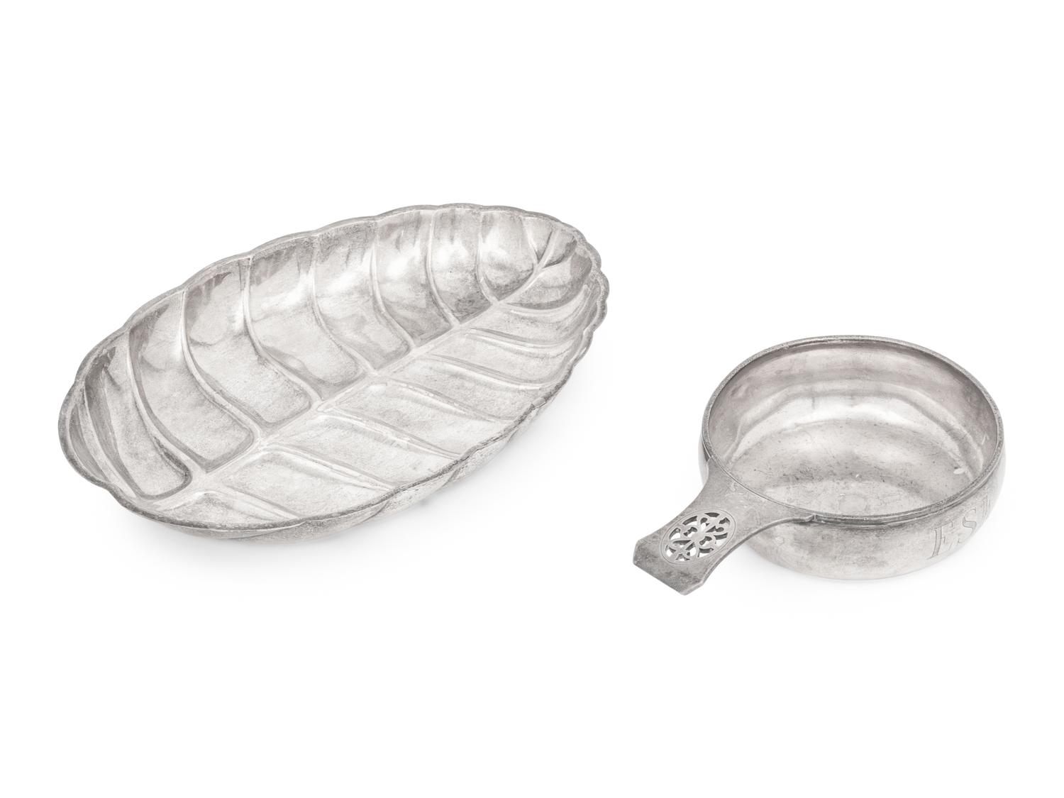 Two Tiffany and Co. Silver Table Articles