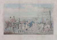 After Henry Alken, (British, 1785-1851), Full Cry, Getting Away, The Death and The Meeting, (four works from the Leicestershire series)