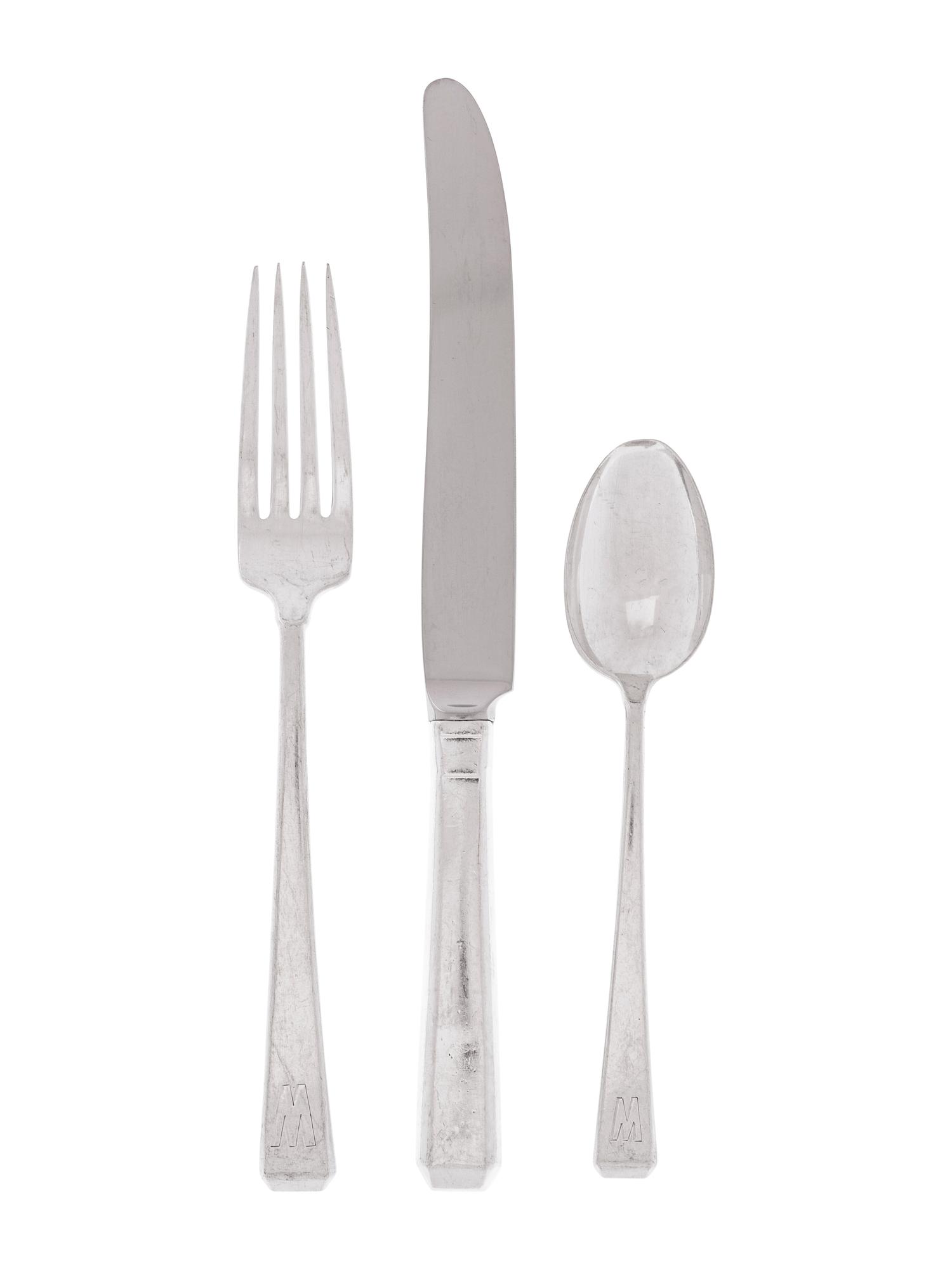 An American Silver Flatware Service