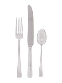 An American Silver Flatware Service