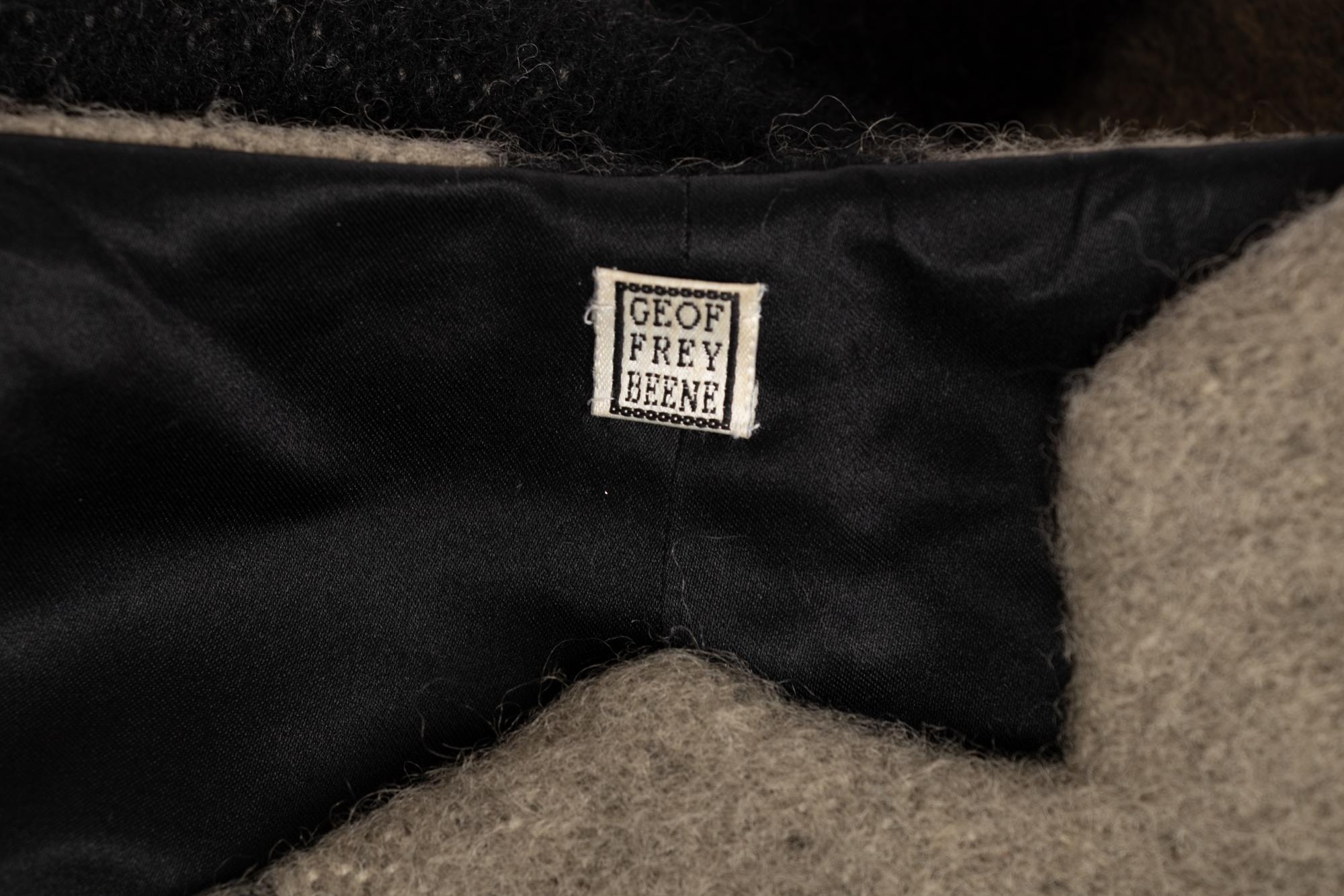 Geoffrey Beene Coat, 1980-90s