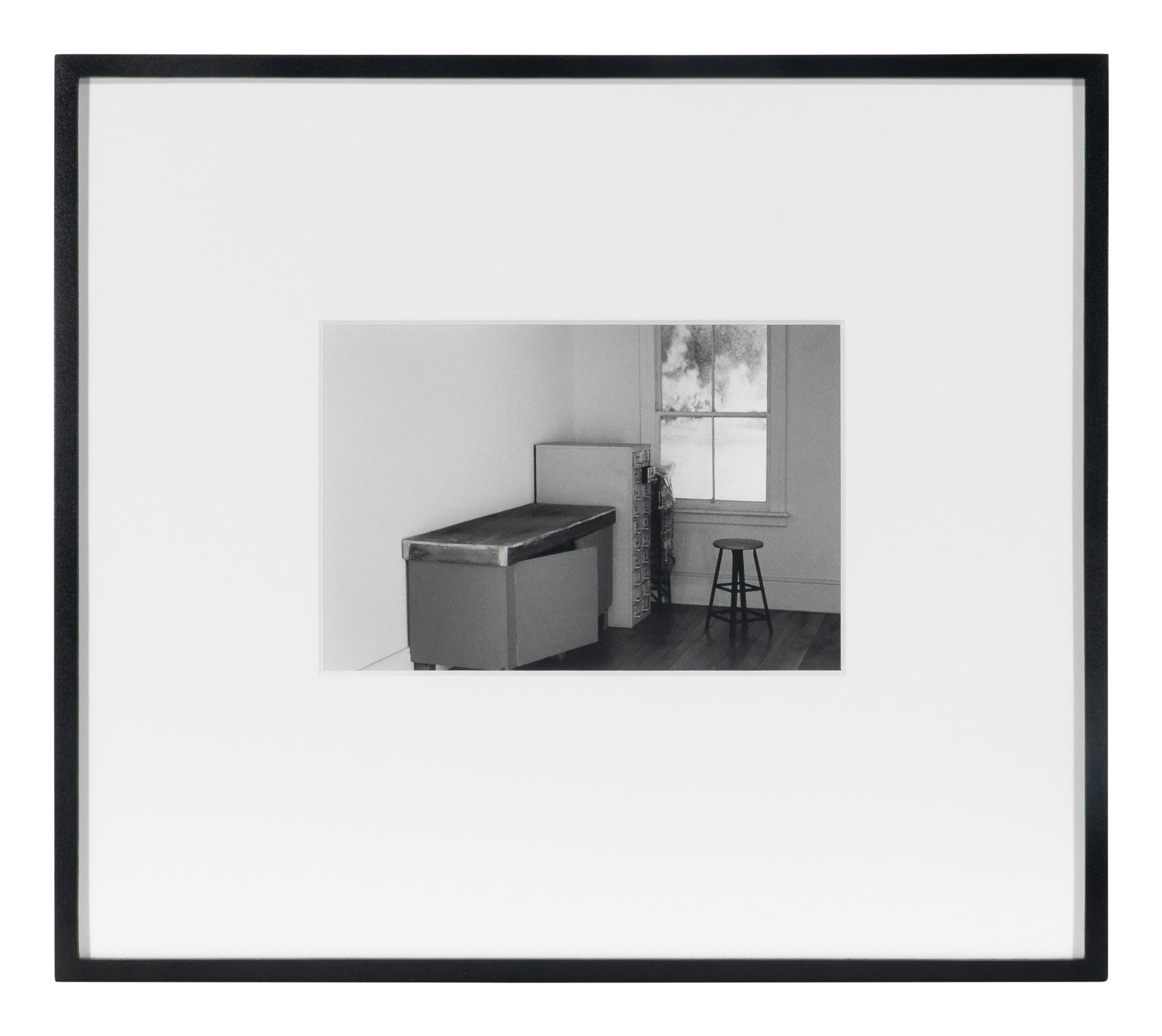 Four works from Studio Projections, 1979 (Number 17, Car Crash; Number 22, Beauty Treatment; Number A1, Village ; and Number A3, Dust Storm); printed 2013