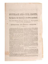 [AFRICAN AMERICANA - VOTING RIGHTS].