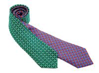 A Pair of Hermès Silk Ties,