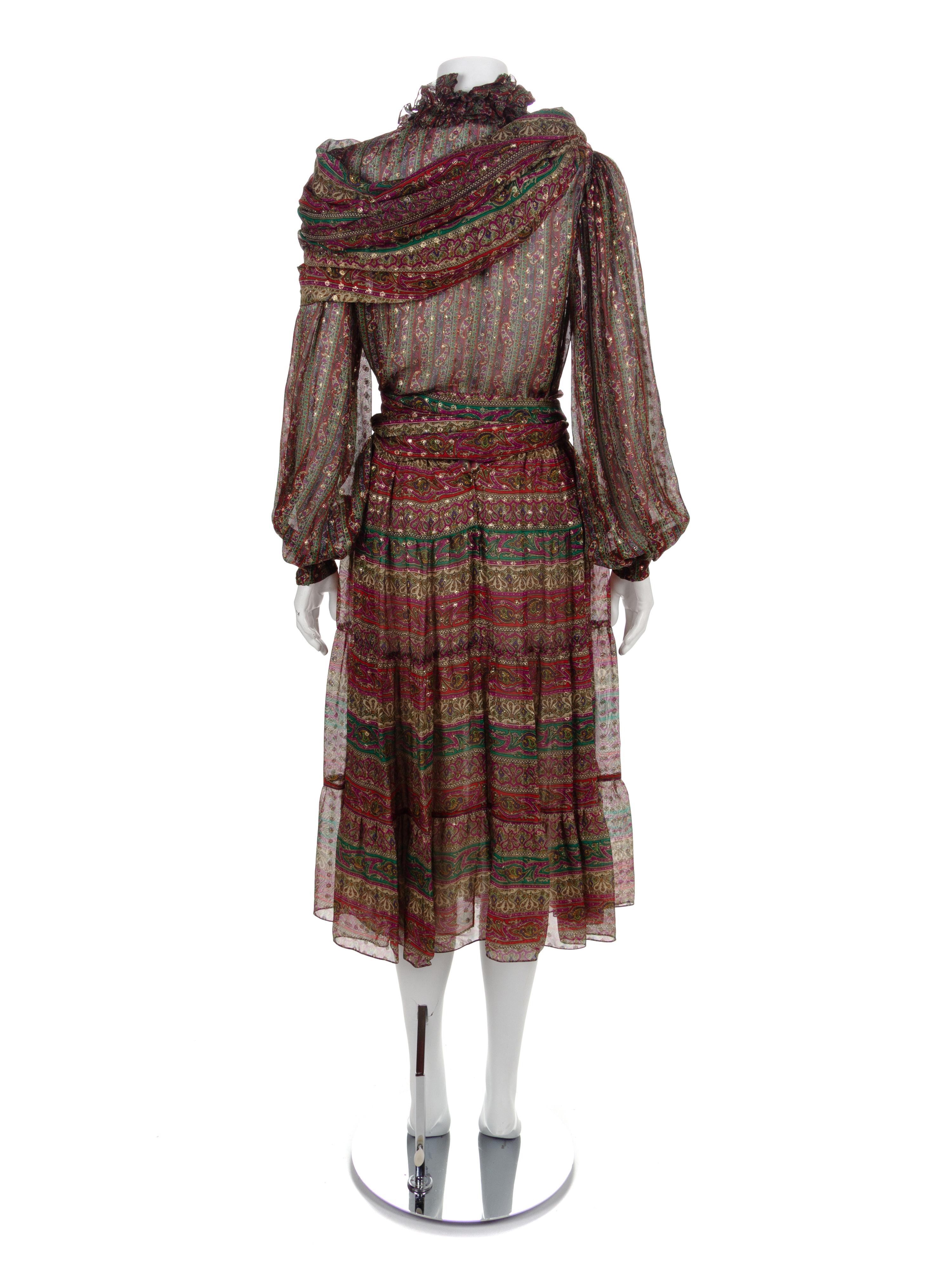 Four-Piece Dress, 1970-80s